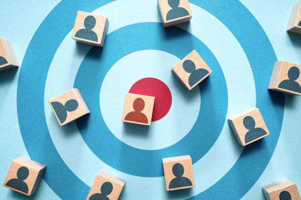 istock Defining target audience. Business marketing and customers concept. 1798097663