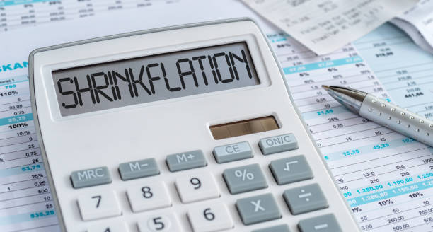 istock A calculator with the word Shrinkflation on the display 1798216010