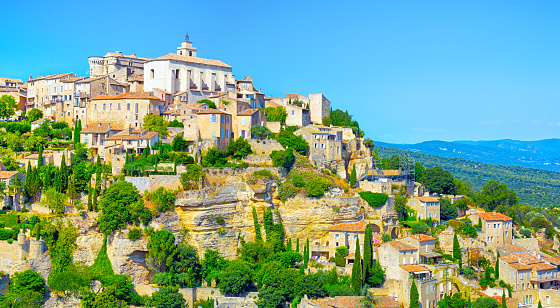 Gordes is one of the most beautiful medieval village in Provence, France