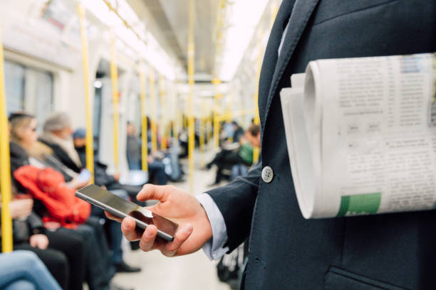 istock Successful businessman commuting to London 1798225954