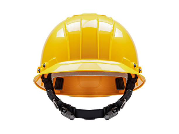 istock yellow safety helmet isolated on white background 1798243408