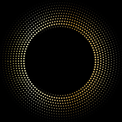gold dot circle png transparent
