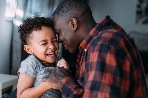 istock Father and little son at home. 1798297608