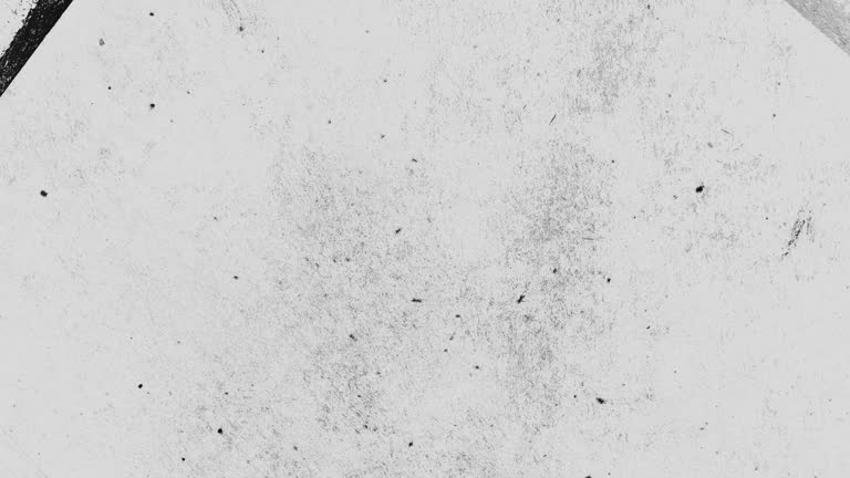 White grunge background. Animated aged torn paper texture