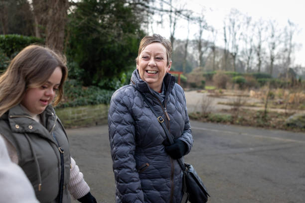 istock Mother and Daughter Walk 1798327066