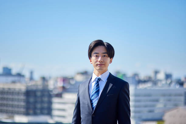 istock young Japanese man wearing a suit 1798434557