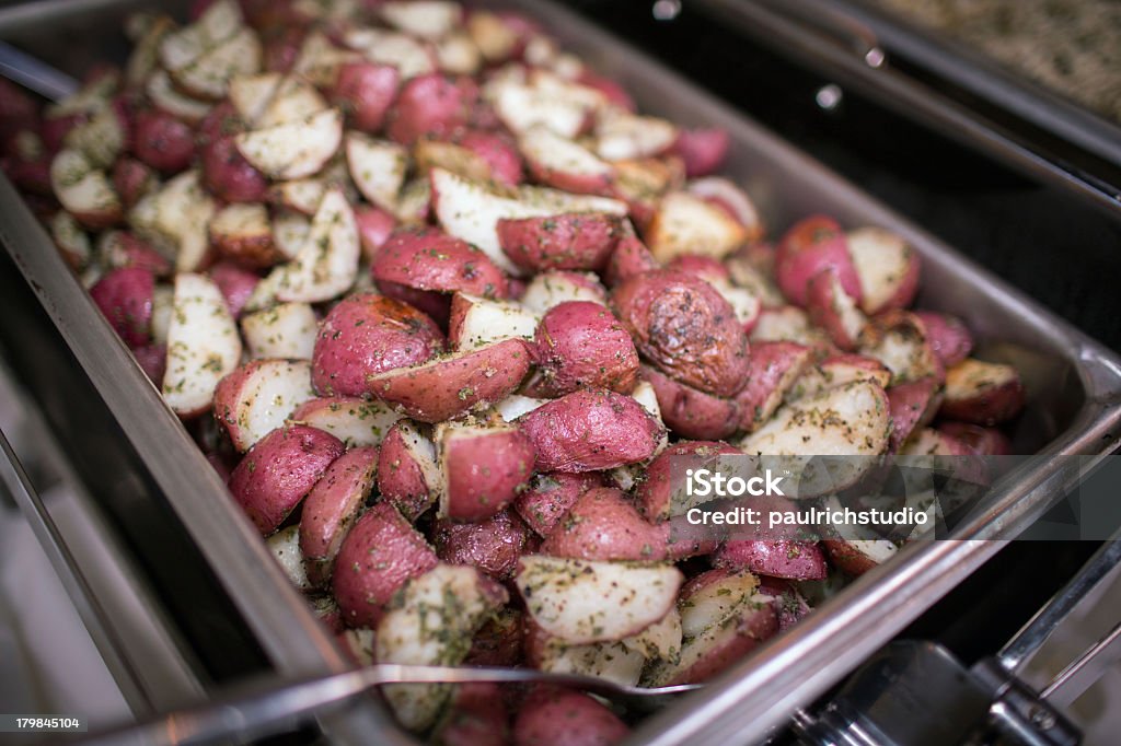 Ofen gebackenen Kartoffeln - Lizenzfrei Rote Kartoffel Stock-Foto