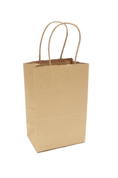 istock Paper bag isolated on white background 1798464250