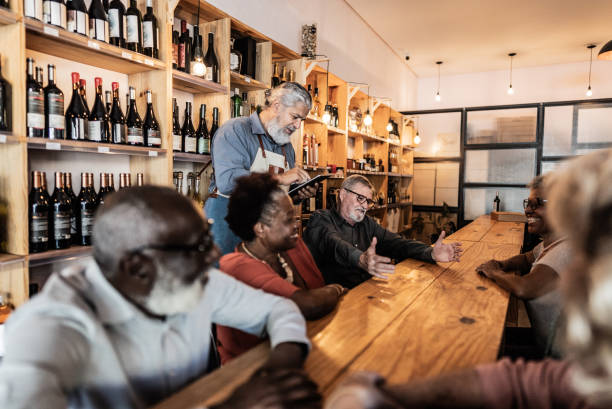istock Waiter taking customers' order at restaurant 1798484135