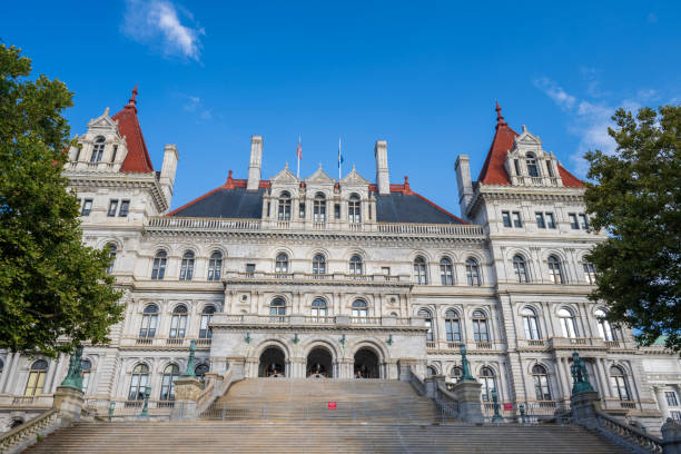 istock Capitol building in Albany 1798504891