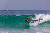Man on surf in Thailand