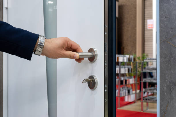 istock Safety Steel Door Close-up 1798512109