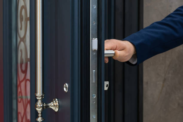 istock Safety Steel Door Close-up 1798513332