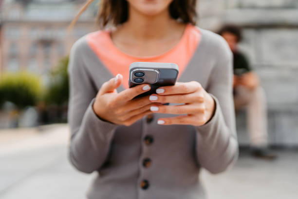 istock Young Woman Using Phone In Malmo In Sweden 1798566299