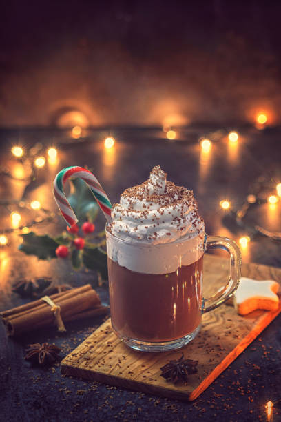 istock Homemade hot chocolate with whipped cream 1798577014
