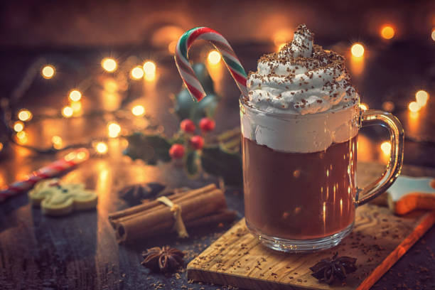 istock Homemade hot chocolate with whipped cream 1798577018