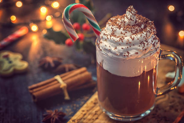 istock Homemade hot chocolate with whipped cream 1798577019
