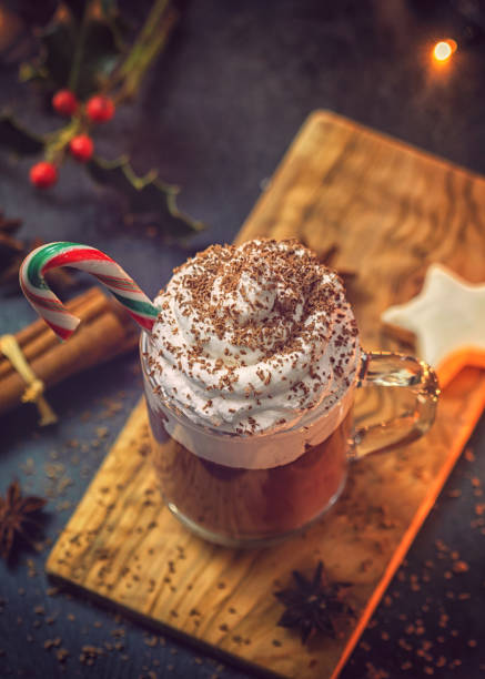 istock Homemade hot chocolate with whipped cream 1798577053