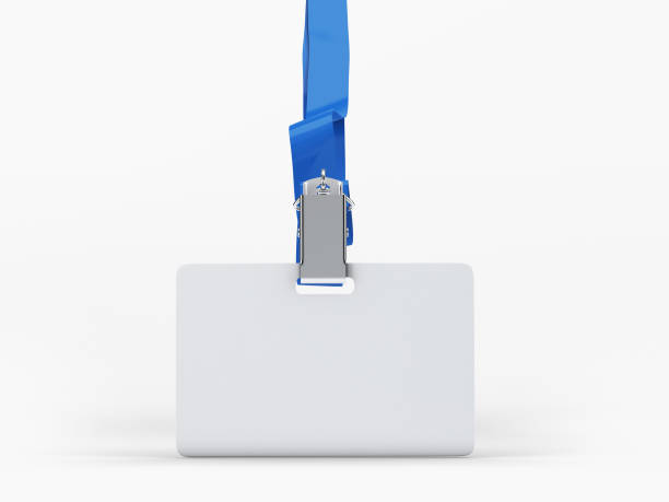 istock Lanyard Name Badge Tag Mockup 3D Rendering 1798634618