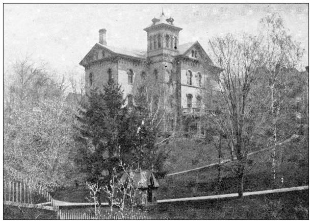 istock Antique image of Hampden County, Massachusetts: Springfield, Residence of D.B. Wesson 1798671441