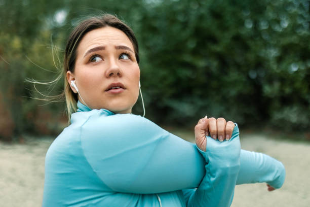 istock Woman Finding Peace in Stretches 1798682311