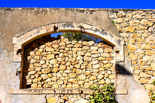 Ancient architecture in Denia, Spain