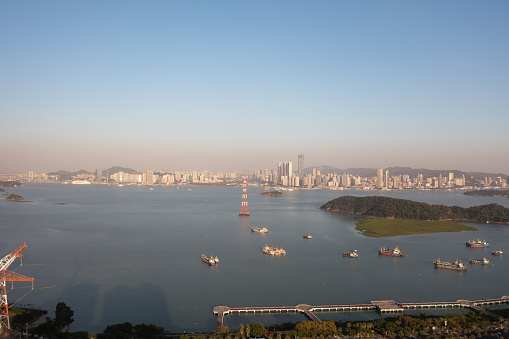 View of Xiamen Island from Haicang District, Xiamen