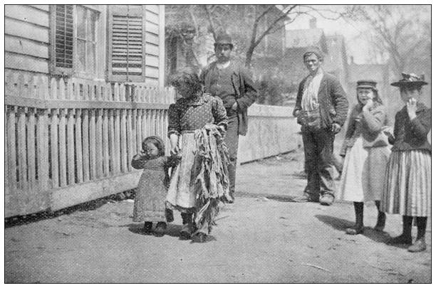 istock Antique image of Hampden County, Massachusetts: Springfield, People 1798697008