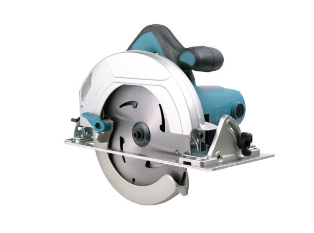 istock New modern circular saw on white background 1798745538
