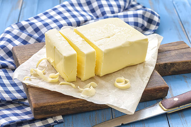 manteiga - margarine dairy product butter close up imagens e fotografias de stock