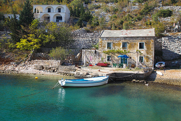 istock Old house in bay 179880860