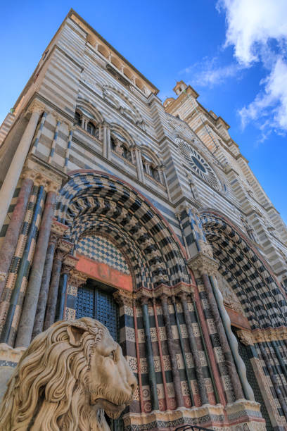 istock West front of Genoa Cathedral in Italy. 1798812587