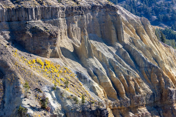 Dramatic landscape in Yellowstone National Park