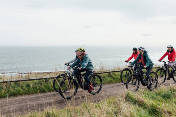 istock Cycling Along Coastal Route 1798837121