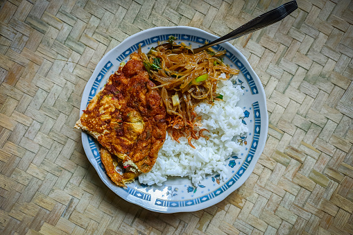 indonesian Street Food Nasi Uduk