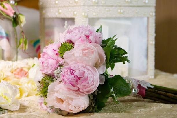 istock Bright wedding bouquet for the ceremony from fresh flowers 1798900376