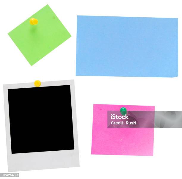 Picture Note Empty Empty Notes Stock Photo - Download Image Now - Adhesive Note, Billboard ...