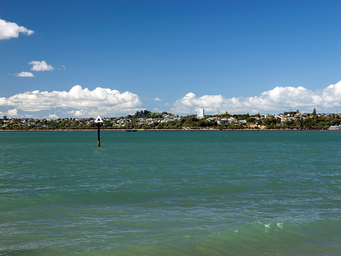 West Coast inland panoramic landscape with lush green native forest and blue waters, Hidden Gem of New Zealand