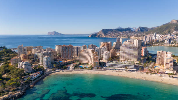istock Calpe Costa Blanca by drone 1799051232