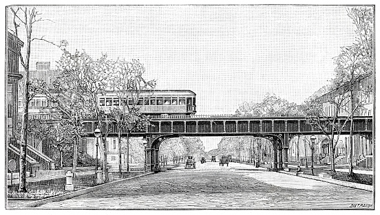Train bridge in North Chicago
Original edition from my own archives
Source : 1896-97 NATURA ED ARTE