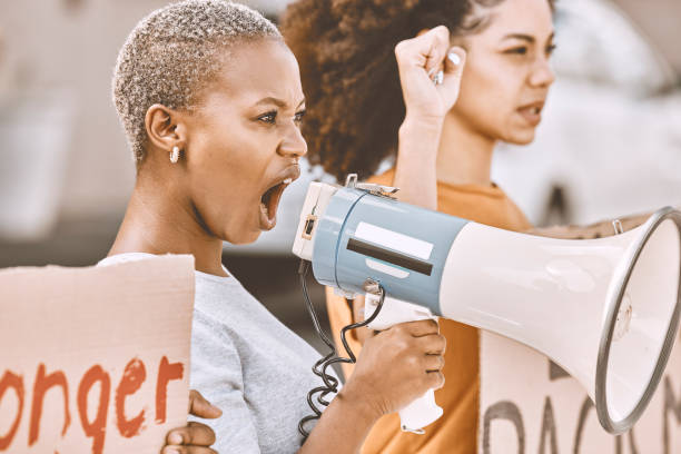 Free Stock Photo of Women Holding Up Political Posters in Protest ...