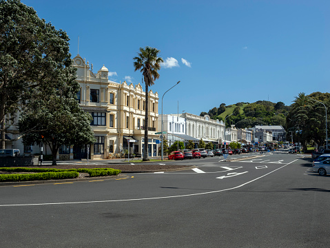 Devonport town centre in Auckland, New Zealand
