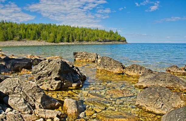 istock Rugged Georgian Bay Coast Line 1799189645