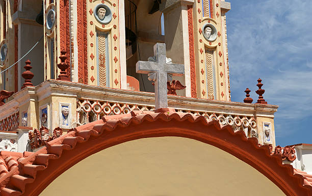 istock Panormitis monastery, Symi island, Greece 179920255