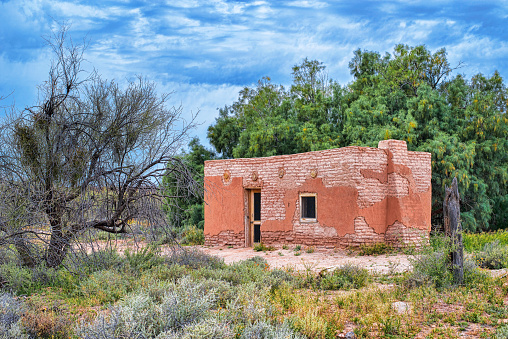 A stone's throw from the new border wall is the abandoned Gachado Line Camp in Organ Pipe Cactus National Monument.