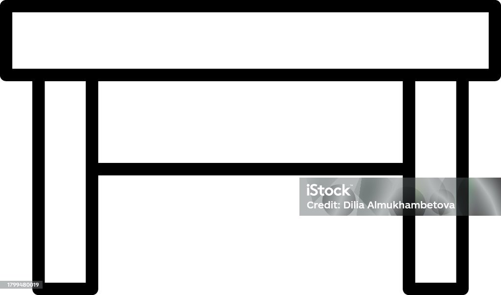 Table Vector Line Sign For Adverts Suitable For Books Stores Shops ...