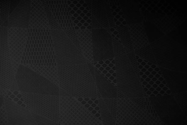 Black background of Japanese paper