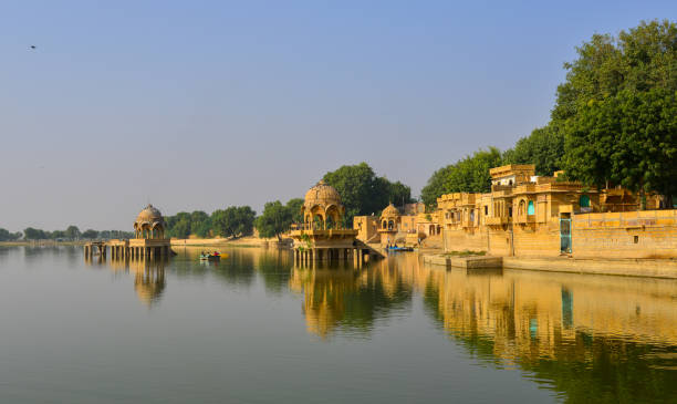 istock Gadisar Lake in Rajasthan, India 1799534383