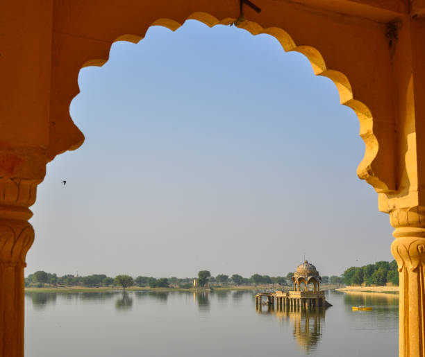 istock Gadisar Lake in Rajasthan, India 1799534384
