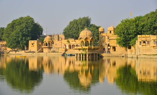 istock Gadisar Lake in Rajasthan, India 1799534406